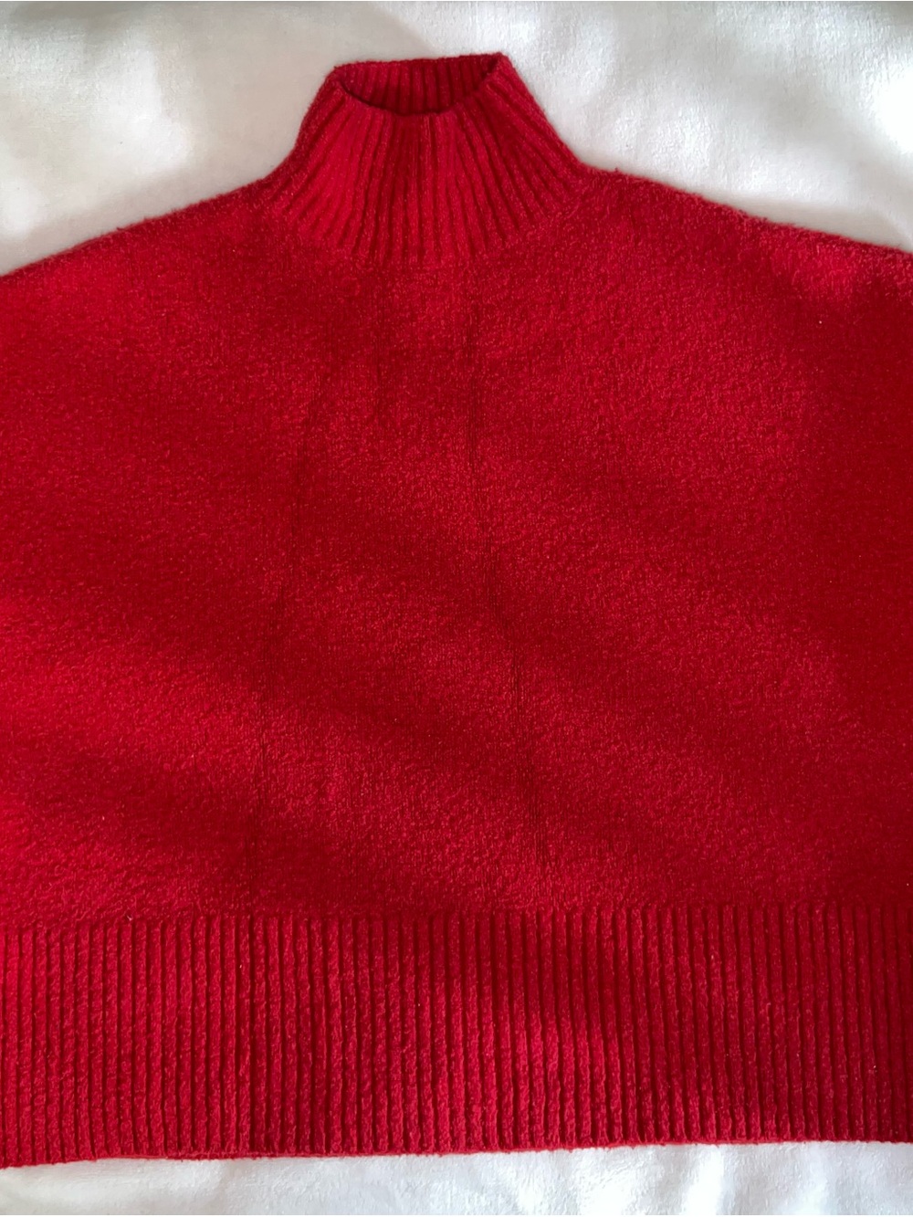 & Other Stories Red Turtleneck Sweater